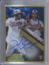 2019 Topps Gold Label Framed Auto Blue 47/50 DJ Stewart #GLA-DST Auto 7m3