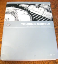 2013 Harley-Davidson TOURING SERVICE MANUAL Road King Street Glide Electra Xlnt