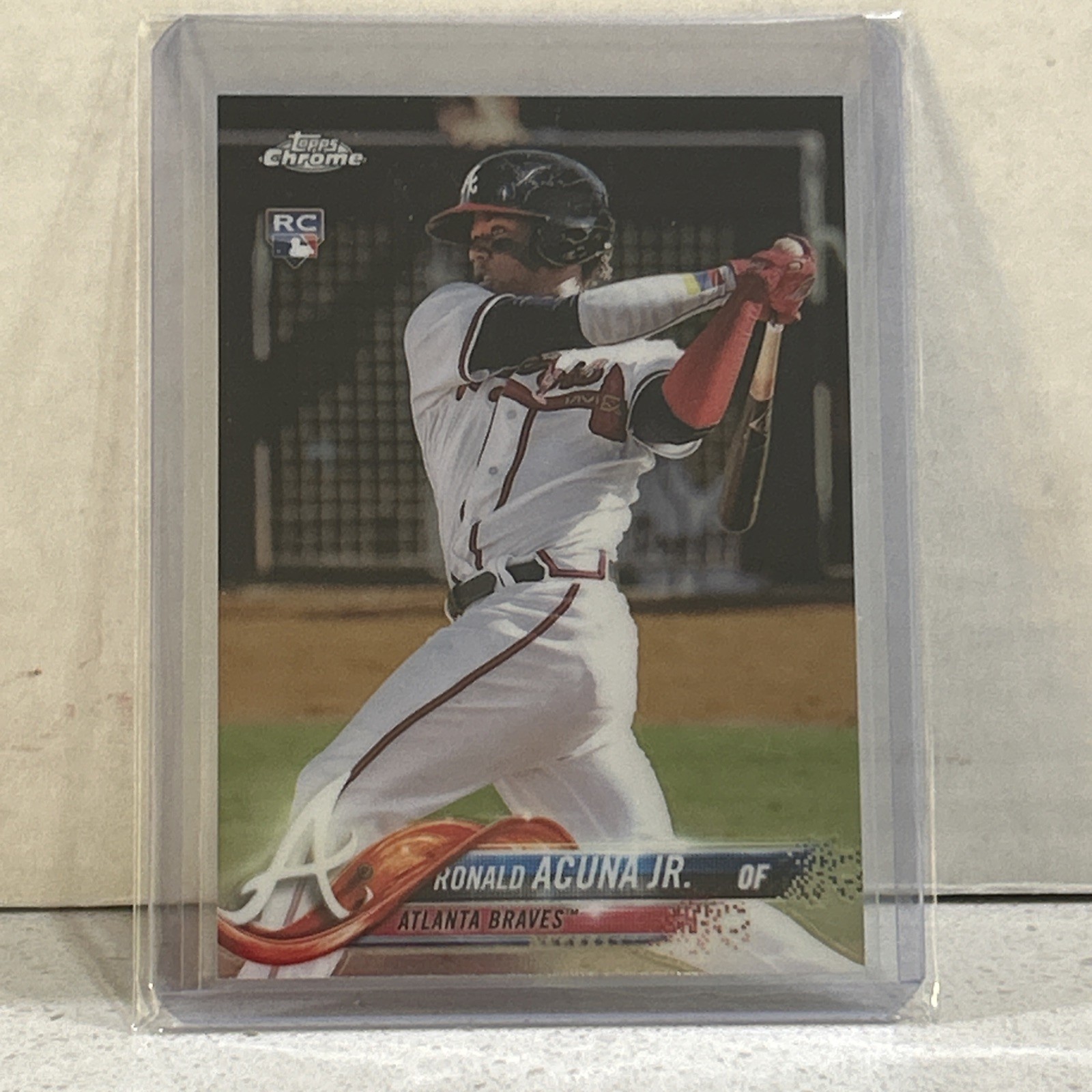 2018 Topps Chrome Ronald Acuna Jr. Rookie #193 RC Braves