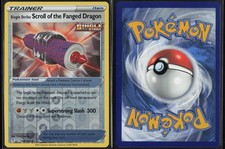 Single Strike Scroll of the Fanged Dragon Reverse Holo 158/203 Pokemon Card LP