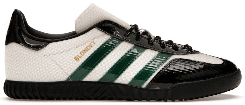 adidas gazelle silver green womens A.B. Gazelle Indoor (Blondey)  Premier