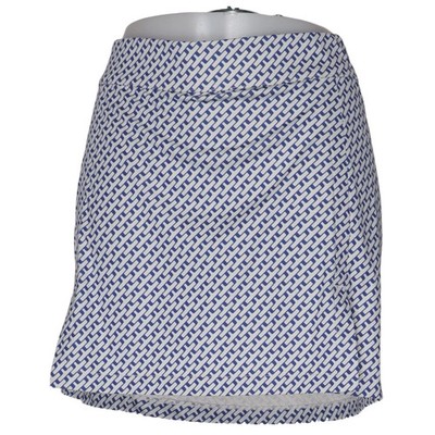 J.Lindeberg, Golfrock, Größe: S, Amelie Mid Layer Skirt, Blau/Weiß #ltX