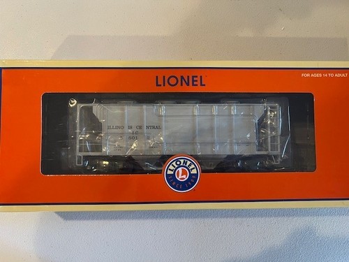 Tolva cubierta Lionel calibre "O" Illinois Central PS-2 #55012 (NUEVA EN CAJA) | Condition: New