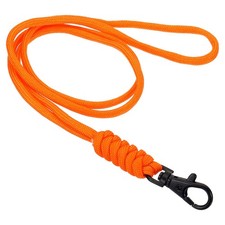 Lanyard neck, long strap lanyard badge, orange