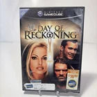 WWE Day of Reckoning Nintendo Gamecube Complete CIB Tested Water Damaged Artwork