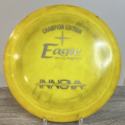 Innova Eagle CE Champion Edition OOP Ultra-Long Driver Disc Golf Disc Yellow 
