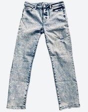 Pistola Women s Jeans Style Q6844SHS-ITG Stonewashed / Distressed Lt Blue Sz 29