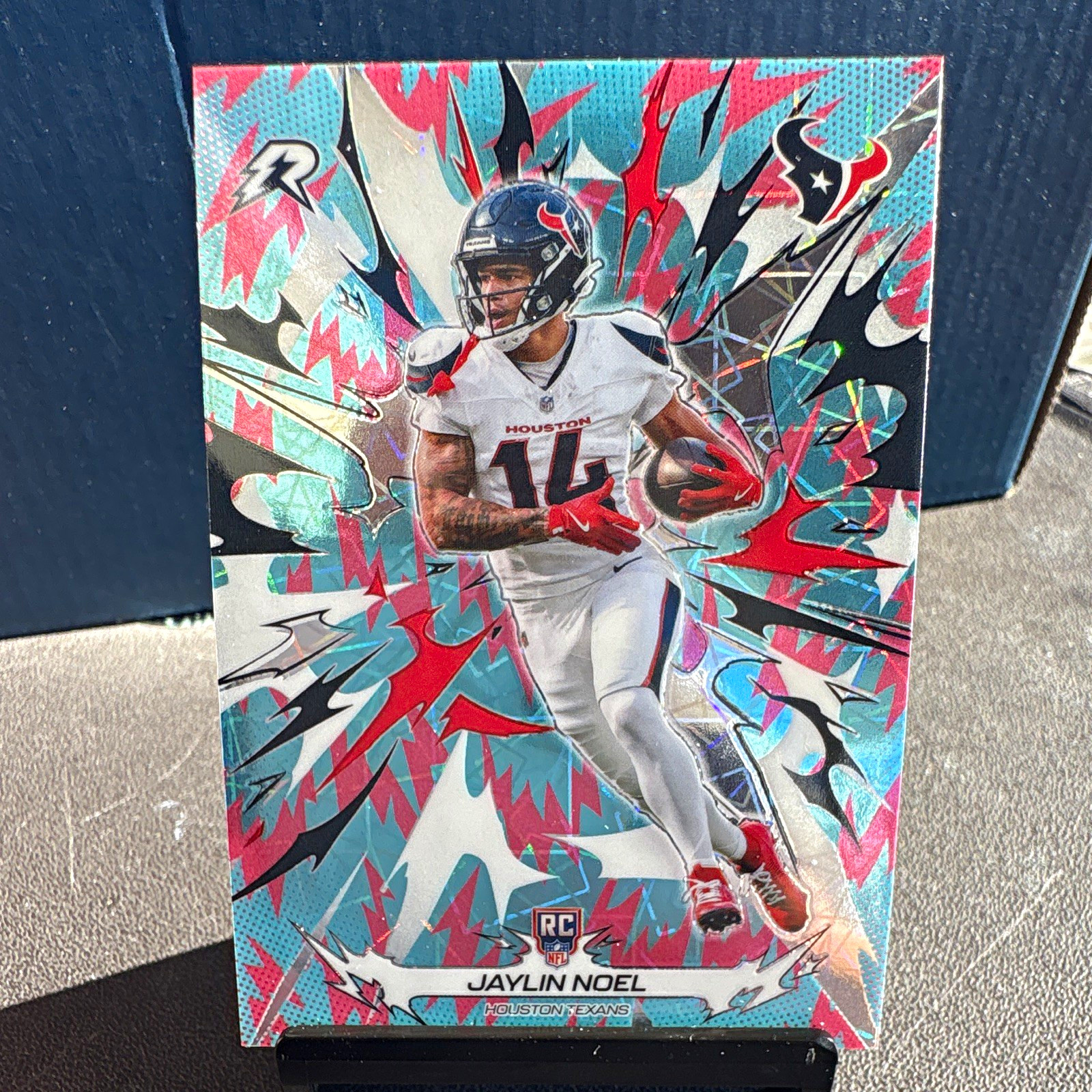 Topps 2026 Resurgence Jaylin Noel RC #135 Pink and Sky Blue Refractor 