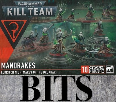 Warhammer 40K Kill Team Nightmare night lords Drukhari MANDRAKES Bit Bits klaive