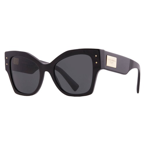 Dolce and Gabbana Dark Grey Butterfly Ladies Sunglasses DG4478 501/87 53