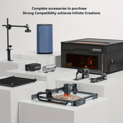ATOMSTACK 20W Laser Engraver, A20 PRO V2 Laser Cutter, High Accuracy Laser En...