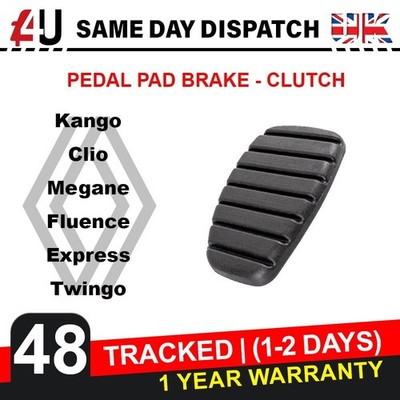 CLUTCH PEDAL PAD RUBBERS FOR RENAULT KANGOO CLIO MEGANE FLUENCE EXPRESS TWINGO