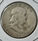 1951 D Franklin Silver Half Dollar