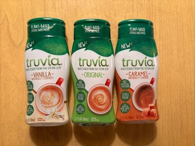 Truvia Zero-Calorie Liquid Sweetener - Stevia Leaf Variety Non-GMO  (Lot of 3)