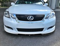 Maxton Design Frontlippe V.1 Passend FüR Lexus GS 300 Mk3 FL Schwarz Hochglanz