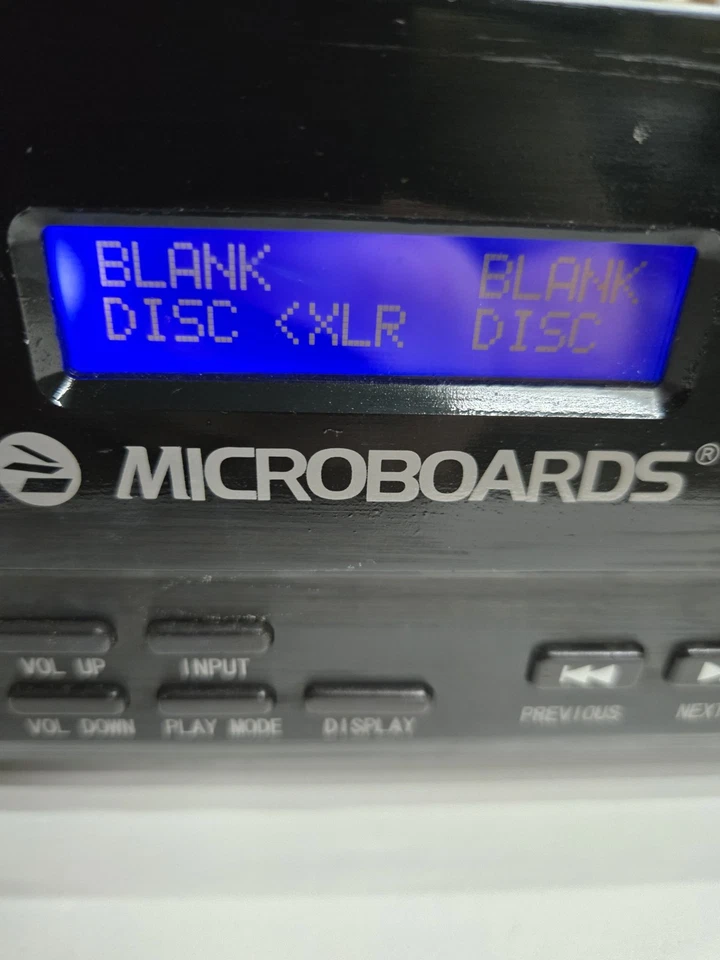 MicroBoards CWL-6200 Copywriter Live Dual CD Audio Recorder Duplicator - Image 3 of 4