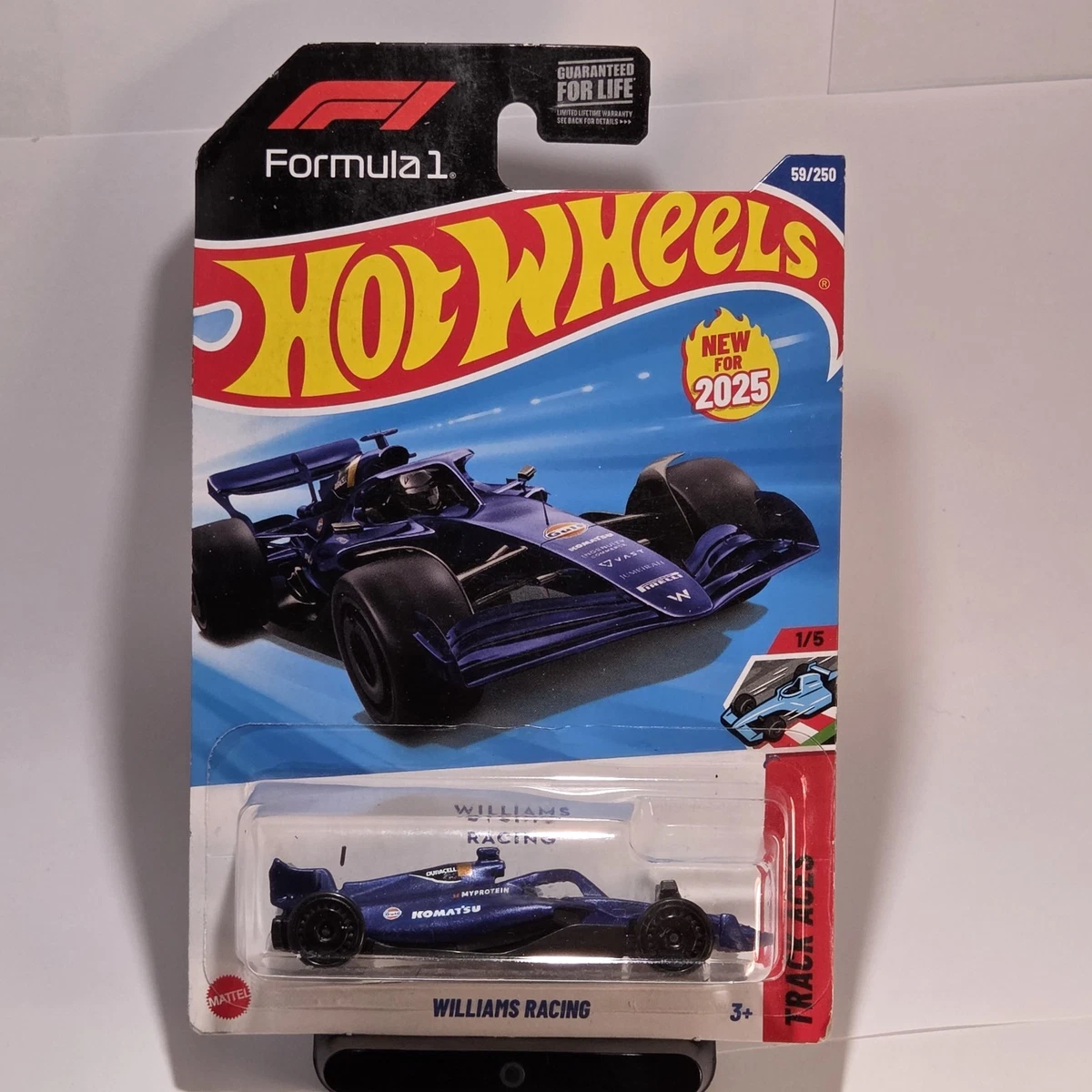 Hot Wheels Racing Blue Diecast Formula 1 Cars for sale | eBay