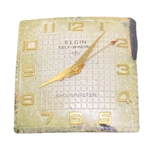Elgin Grade 645 Watch Movement Automatic Swiss 17j ShockMaster Ticking F8136