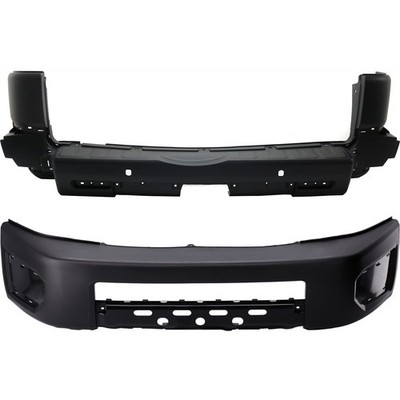 Pair Set of 2 Bumper Covers Facias Front & Rear for Toyota FJ Cruiser 2007-2010