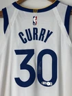 Stephen Curry Signed Warriors NBA Nike ADV Authentic Jersey Autograph USASM BAS
