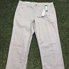 NWT Hawker Rye Chino Pants Mens 34x34 Tall Gray Casual