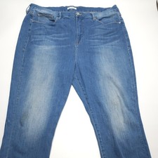 Good American Jeans Size 22 Womens Good Waist Crop Stain See Photo