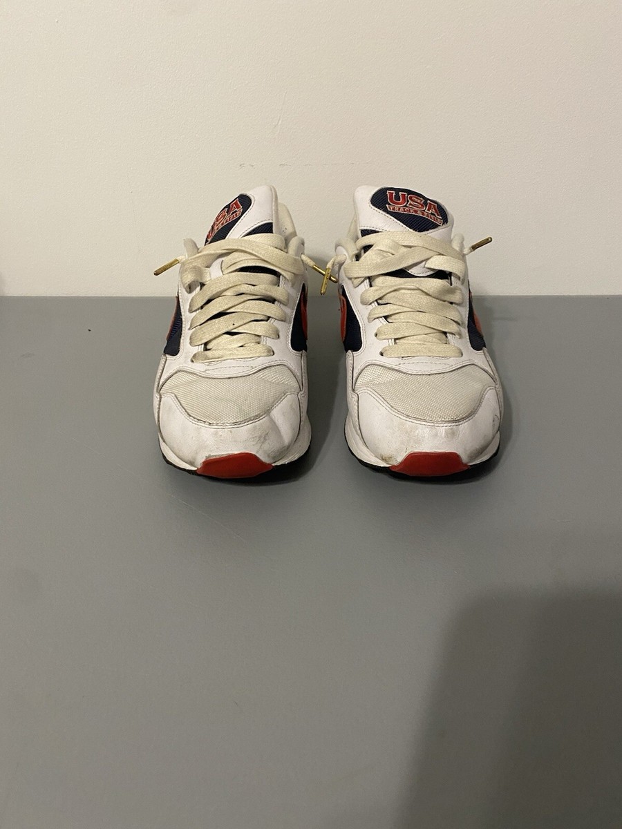 Nike Men's 11 Air Zoom Pegasus 92 USA Track & Field Red White Blue