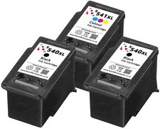 PG540XL Black CL541XL Colour Refilled Ink Cartridge For Canon Printers