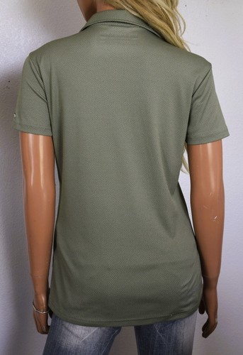NWOT ARIAT TEK Talent Short Sleeve Polo Shirt in Moss Green Size Medium - Picture 2 of 5