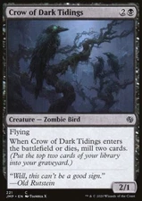 MTG Magic the Gathering Crow of Dark Tidings (221/496) Jumpstart LP