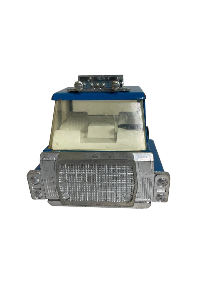 Structo Logging Truck Cab Blue Semi Turbine ERTL Cabover Canada - Image 2 of 4