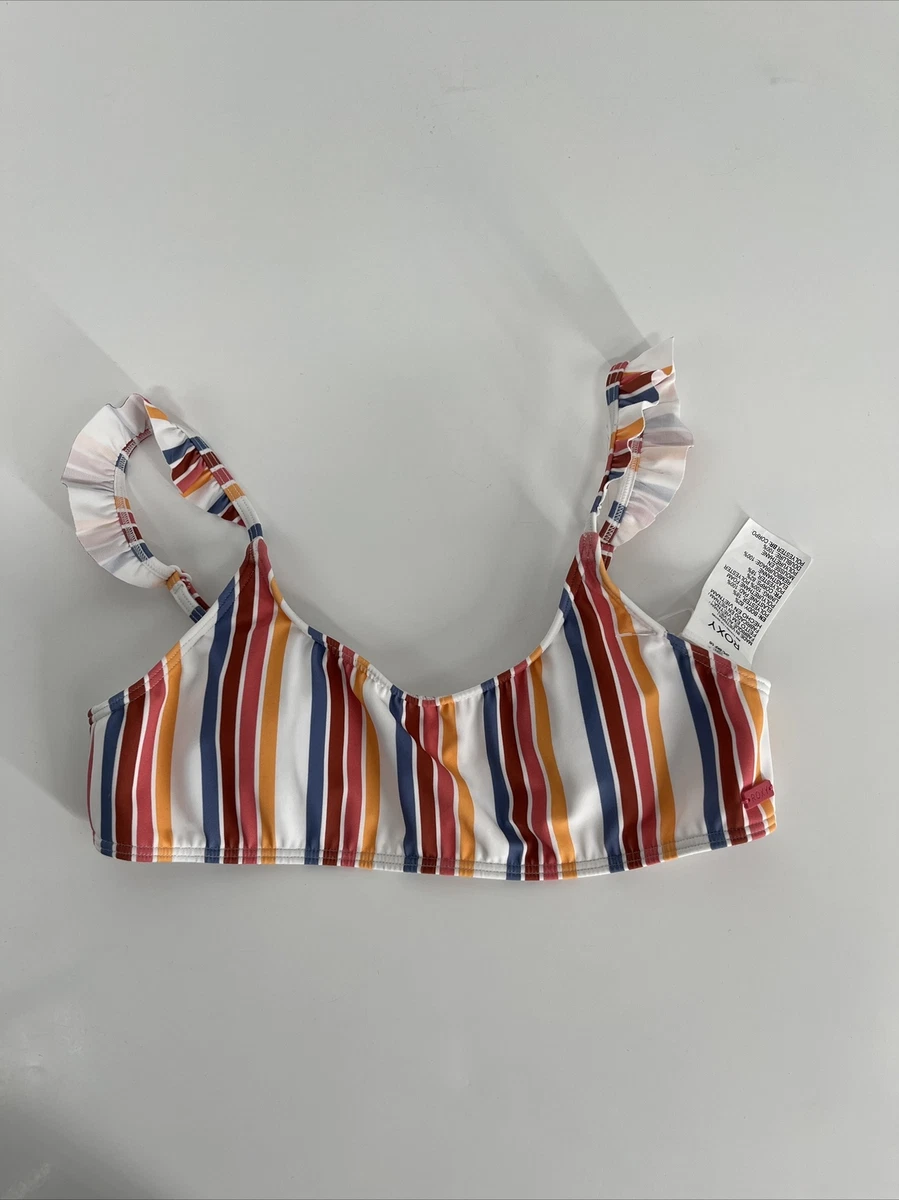 frill strap bikini top