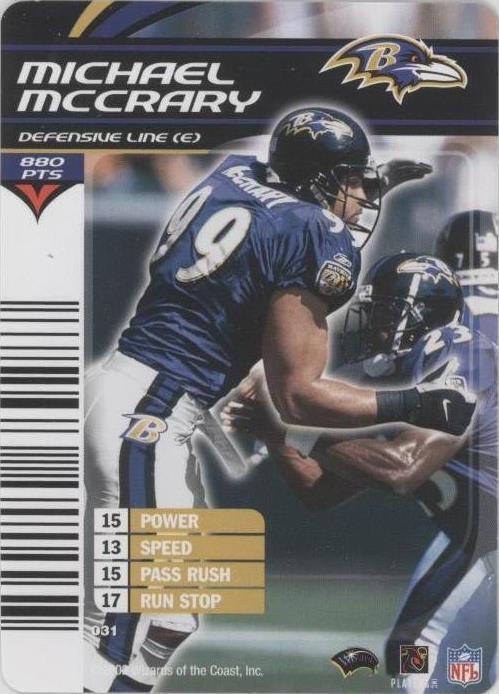 2002-03 NFL Showdown - Michael McCrary #031 for sale online | eBay
