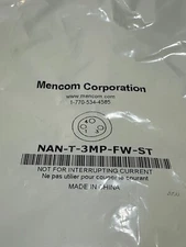 Mencom Corporation NAN-T-3MP-FW-ST Connector Straight 3-Pin - New Sealed