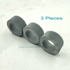 3Pcs Rubber Roller Pickup 011-11821 Fit For Riso RISO RV RZ EV EZ MV MZ RA RC 