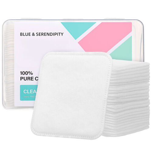 80 Pcs Cotton Pads Facial Cotton Pads For Toner Cotton Makeup Pads Face Pads