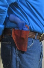 Right Hand Belt Holster for Ruger GP 100 w/ 3 Inch Barrel