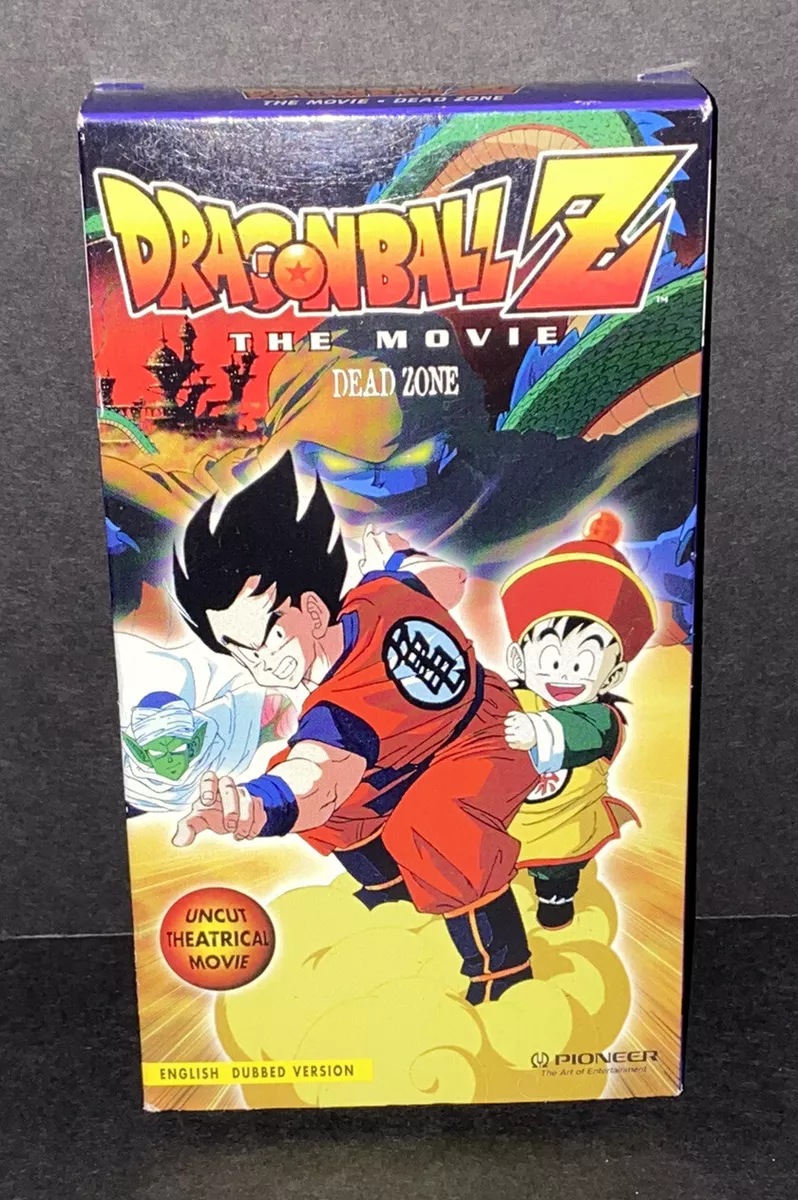 Dragon Ball Z TheMovie Dead Zone VHS 1997 Rare Uncut Theatrical Version English