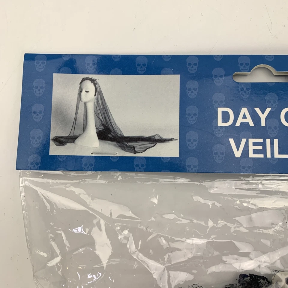 Diadema Velo Día de Muertos Sombrero Jacobson Nuevo Precintado Halloween Foto 2 de 3