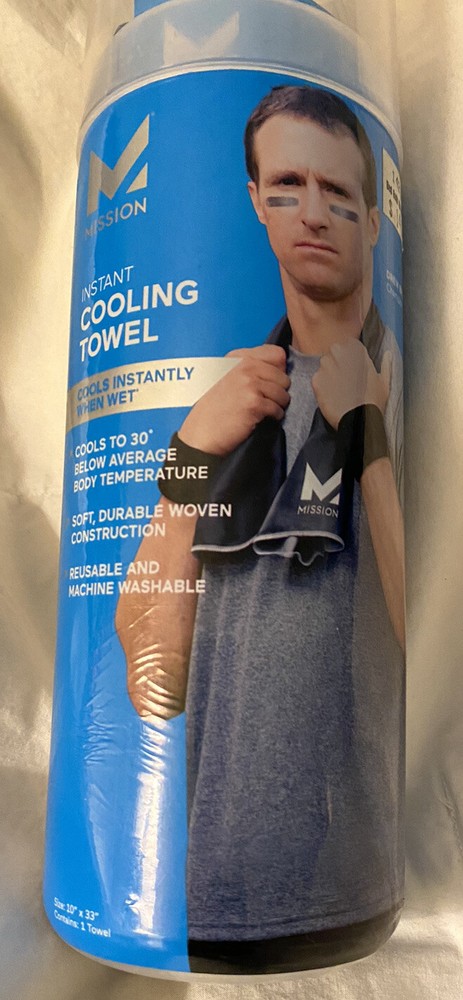 Mission Original Cooling Towel- Evaporative Cool Technology, Cools Instantly
