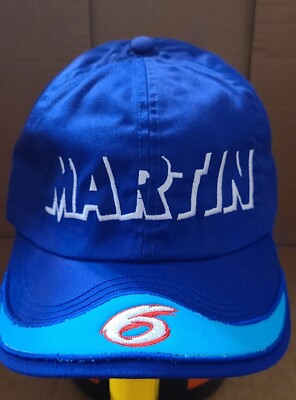 vintage mark martin valvoline nascar hat Rare sample new no tags blue