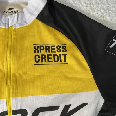 rare CYCLING SHIRT JERSEY TRIKOT TRACK SPORT CRANE TG TRADE GEARS