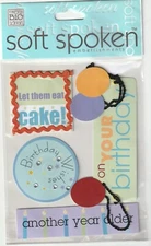 MAMBI Soft Spoken 3D ANOTHER YEAR OLDER Birthday Theme 90529 Fast FREE Ship!
