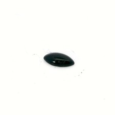 0.83ct Loose Marquise Cabochon Genuine Black Onyx 9.5 x 5mm