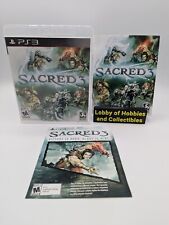 Sacred 3 ( Sony PlayStation 3 ) CIB -Pristine Mint Disc - Free Shipping