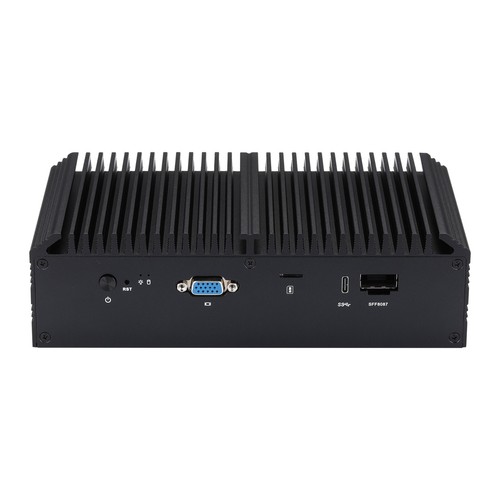 Qotom Powerful Fanless Soft Routing - Atom C3758R AES-NI, 5X 2.5G LAN, 4X 10GbE - Picture 2 of 7