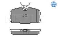 Meyle 025 207 5118 Brake Pad Set, Disc Brake For MERCEDES-BENZ
