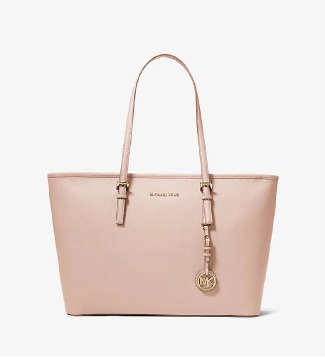 Michael Kors Bags | Michael Kors Jet Set Travel Large Zip Tote | Color: Pink | Size: Os | Fashionstylestd's Closet