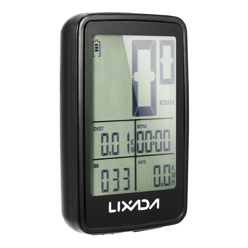 Ordinateur de vélo sans fil rechargeable vélo cyclisme odomètre étanche compteur de vitesse - Photo 11/11