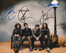 FALL OUT BOY BAND SIGNED AUTOGRAPHED 8X10 REPRINT PHOTO MAN CAVE GIFT PETE WENTZ